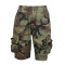Loose casual camouflage shorts