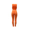Fashion sexy perspective tight buttock suit