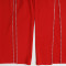 Large short top and slim split pencil pants two-piece set