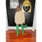 European and American fashion brand long-sleeved hooded printed pocket sweater