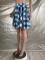 Individualized casual printed irregular skirt