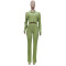 Sexy women's bright face folding solid color shirt collar suit