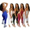 Casual yoga jumpsuit with suspender, back and chest pad
