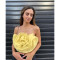 Fashion sexy three-dimensional hard yarn flower small sling chest wrap top
