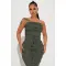 Sexy pit strap bra skirt suit two-piece set