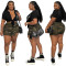 New women's camouflage overalls sexy fashion large women's shorts