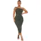 Sexy pit strap bra skirt suit two-piece set