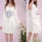Off shoulder long sleeve dress