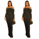 Fashion off-shoulder dress