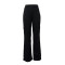 High waist elastic solid color loose casual pants