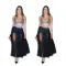 Leisure perspective swimwear fashion print dress