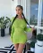 Sexy fashion cut-out ice silk dress