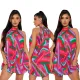 Sexy fashion pleated tie dress