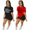 Loose street casual two-piece set