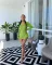 Sexy fashion cut-out ice silk dress