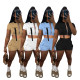 New summer fashion trend short-sleeved shorts two-piece set