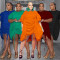 Large fat lady double-sleeve drawstring dress
