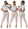 New Fashion Printed Short Sleeve Pants 2PK Set