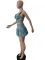Denim Tank Skirt Set