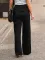 Fashion and personalized flared straight casual pants