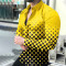 Summer New Large Men's Casual Fashion 3D Digital Print Long Sleeve Shirt Men