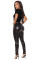 Waistband briefs Top sleeves Collapsible jumpsuit