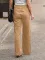 Fashion and personalized flared straight casual pants