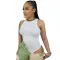 Fashion Piece Solid Versatile Tank Top Bodysuit