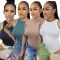 Fashion Piece Solid Versatile Tank Top Bodysuit