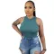 Fashion Piece Solid Versatile Tank Top Bodysuit