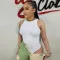 Fashion Piece Solid Versatile Tank Top Bodysuit