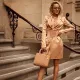 Sexy Shirt Collar Waisted Long Sleeve Short Dress Dress