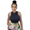 Fashion Piece Solid Versatile Tank Top Bodysuit