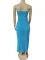 Popcorn bubble bra wrap hip dress
