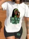 Large Personalized Print Casual Two Piece Set