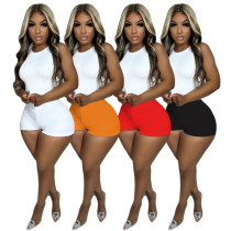 Sexy stretch pocket high waist shorts pants