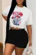 Large Personalized Print Casual Two Piece Set