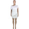 Fashion Casual Neckline Loose T-shirt Shorts 2 Piece Set