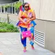 Large Sexy Print Hoodie 2PK Set