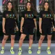 Fashion positioning printing casual two-piece set