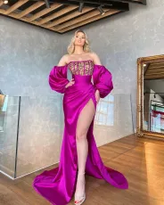 Sexy bra raglan sleeve gown long skirt