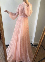 Sexy Loose Dress Solid Color Dress