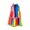 Fashion Rainbow Stripe Strap Dress