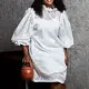 Large bubble sleeve two-piece set