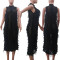Spring/Summer 2023 New Knitted Tassel Dress