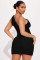 Cut-out Slim Fit Wrapped Hip Sexy Dress