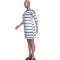 Fashion Loose Striped Dress