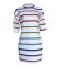 Fashion Loose Striped Dress