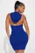 Fashion Casual Hooded Open Back Dress