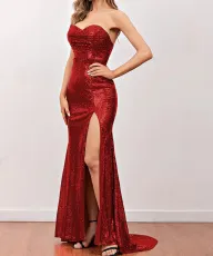 Sexy fishtail dress